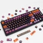 Halloween 104+31 XDA-like Profile Keycap Set Cherry MX PBT Dye-subbed for Mechanical Gaming Keyboard